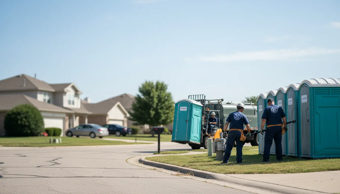 Porta Potty Rental in Eau Claire, MI near me